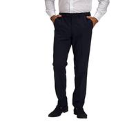 JP 1880 Herren große Größen L-8XL Hose, Business, FLEXNAMIC, Baukasten Zeus, teilelastischer Bund r. 72/36 dunkel Marine 34 813829730-34
