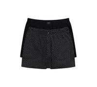 JP 1880 Herren Mens, Minimal AOP, Dp Boxershorts, schwarz, XL