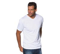 JP 1880 Herren große Größen Übergrößen Menswear L-8XL JP1880 T-Shirt, Basic, V-Ausschnitt, bis 8 XL schneeweiß XL 702415200-XL