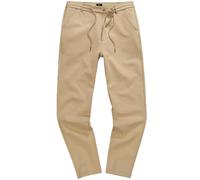 JP 1880 Herren L-8XL Jersey-Hose, Schlupfbundhose, Chino, FLEXNAMIC®, Business, Baukasten New York, bis 8 XL beige XL 823920310-XL