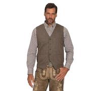 JP1880 Regular Fit Weste braun, Einfarbig