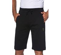 JP 1880 Herren große Größen bis 8XL, Bermuda-Shorts, Kurze Jogginghose mit elastischem Bund, Sweat-Pants mit 2 Taschen schwarz 3XL 702636 10-3XL