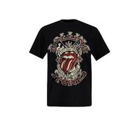 JP 1880, Herren, Große Größen, T-Shirt, Bandshirt, Halbarm, Rolling Stones
