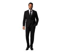 JP 1880 Herren große Größen Übergrößen Menswear L-8XL Anzug Zeus, 2-TLG, FLEXNAMIC®, Business, bis Gr. 72/36 schwarz 68 827814100-68
