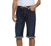 JP 1880 Herren große Größen Übergrößen Menswear L-8XL Bermuda, FLEXNAMIC®, Regular Fit Blue Denim 52 708366902-52
