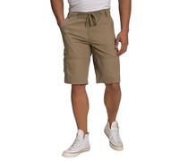 JP 1880 Herren große Größen Übergrößen Menswear L-8XL Cargo-Bermuda, 6 Pockets, gerades Bein Sand 68 809038310-68