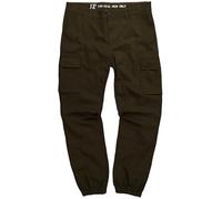 JP 1880 Herren große Größen Übergrößen Menswear L-8XL Cargo Hose, Bauchfit, Straight Fit r. 70 tannengrün 70 815184640-70
