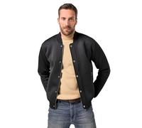 JP 1880 Herren große Größen Übergrößen Menswear L-8XL College-Jacke, Scuba, Collegekragen, Zipper schwarz 3XL 823654100-3XL