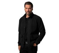 JP 1880 Herren große Größen Übergrößen Menswear L-8XL Fleeceblouson, Teddyfutter, Stehkragen, Doppeltaschen, bis 8 XL schwarz XL 831302100-XL