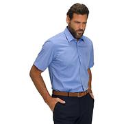 JP 1880 Herren große Größen Übergrößen Menswear L-8XL Hemd, Business, bügelfrei, Kentkragen, Halbarm, Comfort Fit, bis 8XL hellblau 3XL 804891700-3XL