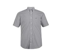 JP 1880 Herren große Größen Übergrößen Menswear L-8XL Hemd, Business, Halbarm, Vichy-Karo, bis 8XL, Comfort Fit, Easycare schwarz 7XL 722860130-7XL