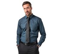 JP 1880 Herren große Größen Übergrößen Menswear L-8XL Hemd, Business, Variokragen, Comfort Fit Nachtblau XL 703633733-XL