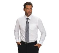 JP 1880 Herren große Größen Übergrößen Menswear L-8XL Hemd, FLEXNAMIC®, Kentkragen, Modern Basic Fit schneeweiß 3XL 808727200-3XL