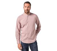 JP1880 Modern Fit Leinenhemd mauve, Einfarbig