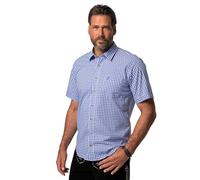 JP 1880 Herren große Größen Übergrößen Menswear L-8XL Hemd, Tracht, Halbarm, Kent Kragen, Modern Fit helles blau 7XL 723283720-7XL