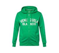 JP 1880 Herren große Größen Übergrößen Menswear L-8XL Hoodie-Jacke, Sweat, Badges, Kapuze, bis 8 XL Farn grün 7XL 828634454-7XL