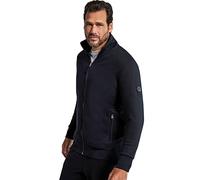 JP 1880 Herren große Größen Übergrößen Menswear L-8XL Jay-PI Sweatjacke, Stehkragen, bis 8 XL schwarz 7XL 804180100-7XL