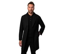 JP 1880 Herren große Größen Übergrößen Menswear L-8XL Mantel, Wollmix, Reverskragen, bis 8 XL schwarz 6XL 831602100-6XL
