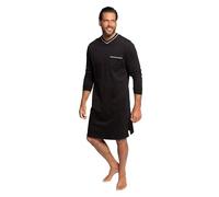 JP1880 Regular Fit Nachthemd schwarz, Einfarbig