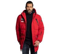 JAY-PI Regular Fit Parka Salsa, Einfarbig