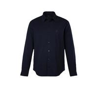 JP 1880 Herren große Größen Übergrößen Menswear L-8XL Piqué-Hemd, FLEXNAMIC®, Business, Langarm, Kent-Kragen, Modern Fit Navy blau 7XL 828778130-7XL