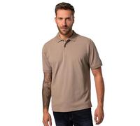 JP1880 Regular Fit Poloshirt Kurzarm Braun Grau