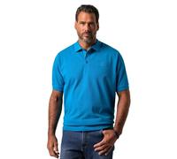 JP 1880 Herren große Größen Übergrößen Menswear L-8XL JP1880 Poloshirt, Bauchfit, Basic, Halbarm, Piqué, XXL bis 10XL aquamarin 6XL 712617760-6XL