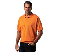 JP 1880 Herren große Größen Übergrößen Menswear L-8XL Poloshirt, Bauchfit, Basic, Halbarm, Piqué orange 4XL 712617663-4XL