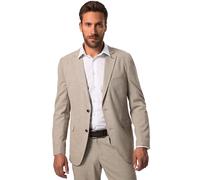 JP 1880 Herren große Größen Übergrößen Menswear L-8XL Sakko Bamboo Baukasten FLEXNAMIC®, Business/72 Sand 64 826785310-64