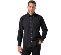 JP1880 Modern Fit Hemd schwarz, Einfarbig