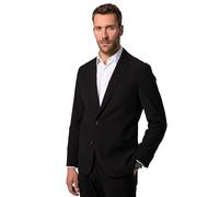JP 1880 Herren große Größen Übergrößen Menswear L-8XL Seersucker-Sakko FLEXNAMIC®, Business, Baukasten San Remo schwarz 64 836671100-64