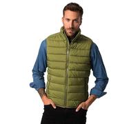 JP 1880 Herren große Größen Übergrößen Menswear L-8XL Steppweste, Outdoor, Stehkragen, Zipper, bis 8 XL khaki grün 7XL 826183426-7XL