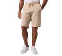 JP 1880 Herren große Größen Übergrößen Menswear L-8XL JP1880 Sweat-Bermuda, Elastikbund, Vintage Look, bis 8 XL Sand 6XL 841648312-6XL