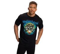 JP 1880 Herren große Größen Übergrößen Menswear L-8XL T-Shirt, Bandshirt, Motörhead, Halbarm, bis 8 XL schwarz 5XL 808528100-5XL