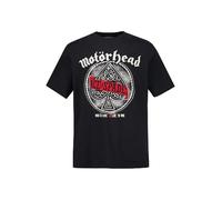 JP1880 Regular Fit T-Shirt Rundhals schwarz, Einfarbig