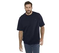 JP 1880 Herren große Größen Übergrößen Menswear L-8XL T-Shirt, Bauchfit, Basic, Halbarm dunkel Marine 3XL 712616730-3XL