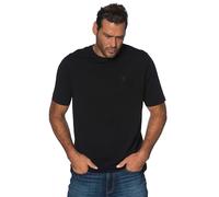 JP 1880 Herren große Größen Übergrößen Menswear L-8XL T-Shirt, Bauchfit, Basic, Halbarm, XXL bis 10XL schwarz 7XL 712616130-7XL