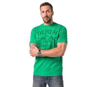 JP1880 Regular Fit T-Shirt Rundhals grün, Bedruckt