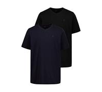 JP 1880 Herren große Größen Übergrößen Menswear L-8XL T-Shirt, V-Ausschnitt, Halbarm, bis 8 XL 711318