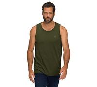 JP1880 Regular Fit Tank Top oliv, Einfarbig