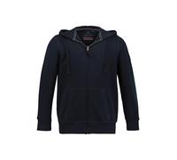 JP 1880 Herren Hoodie-jacke Sweatjacke, Dunkel Marine, 8XL EU