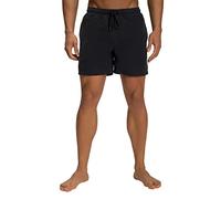 JP 1880 Herren Jay-PI Badeshorts, Beachwear, Elastikbund, Vintage Look Badehose, schwarz, 4XL