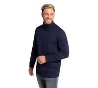 JP 1880 Herren große Größen Übergrößen Menswear L-8XL Rollkragen-Shirt, Basic, Jersey, Lange Ärmel dunkel Marine 6XL 723303730-6XL