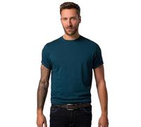 JP 1880 Herren große Größen Übergrößen Menswear L-8XL T-Shirt, Basic, Rundhals, gekämmte Baumwolle, bis 8XL dunkelpetrol 7XL 702558756-7XL