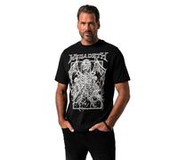JP 1880 Herren Kurzarm T-Shirt schwarz 5XL