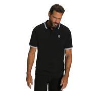 JP1880 Bauchfit Poloshirt Kurzarm schwarz