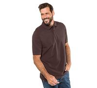 JP 1880 Herren große Größen Übergrößen Menswear L-8XL Poloshirt, Basic, Halbarm, Piqué, bis 10XL mahagonibraun L 702560115-L