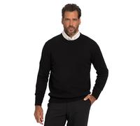JP1880 Regular Fit Pullover schwarz, Einfarbig