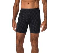 JP1880 Regular Fit Lange Unterhose dunkelblau, Gemustert