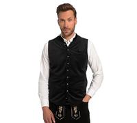 JP 1880 Herren Weste, Tracht, Samt, Stehkragen, Strickrücken r. 70 Weste (1er Pack)